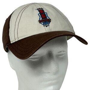 BB King Blues Club Las Vegas Dad Hat Cap Brown Strapback 6 Panel Mirage Casino
